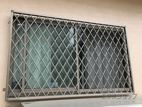 の面格子・窓格子 アルミ面格子 ヒシクロス 施工例