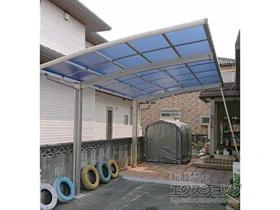 YKKAPのカーポート レイナポートグラン　積雪～20cm対応 施工例