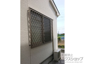 の面格子・窓格子 アルミ面格子 ヒシクロス 施工例