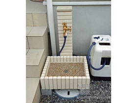 の立水栓・ガーデンシンク フレウス 施工例