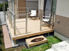 YKKAPのウッドデッキ リウッドデッキ 200 施工例