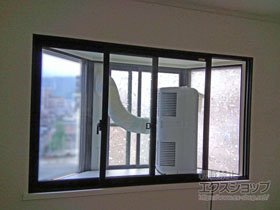 の二重窓（内窓） インプラス ダストバリア仕様 引違い窓 2枚建 施工例