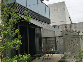 のオーニング・日よけ スタイルシェード 天井付（木造） 施工例