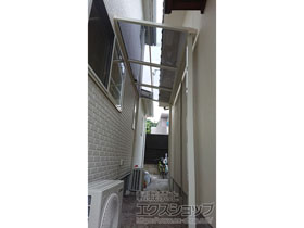 のテラス屋根 スピーネ F型 テラスタイプ 単体 積雪〜20cm対応 施工例