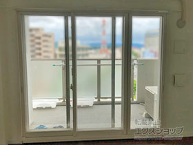 の二重窓（内窓） インプラス ダストバリア仕様 引違い窓 2枚建 施工例