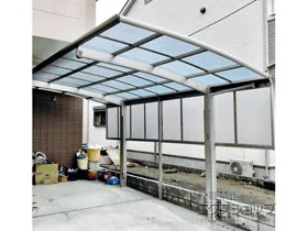 YKKAPのカーポート レイナポートグラン　積雪～20cm対応 施工例
