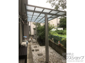 のテラス屋根 エフルージュグランZERO テラスタイプ 積雪〜20cm対応 施工例