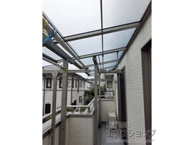 LIXIL(リクシル)のバルコニー屋根 スピーネ F型 屋根タイプ 単体 積雪～20cm対応 施工例