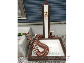 の立水栓・ガーデンシンク アーバンウッド 施工例