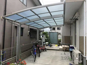 YKKAPのカーポート レイナポートグラン　積雪～20cm対応 施工例
