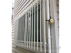 の面格子・窓格子 アルミ面格子 A型 施工例