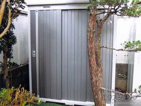 の物置・屋外倉庫 ネクスタ 一般型 1790×950×2020（NXN-17S） NXN-17S-PG 施工例