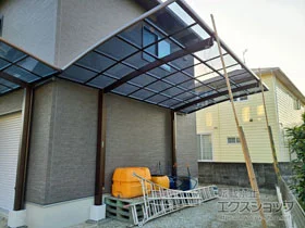 YKKAPのカーポート レイナポートグラン　積雪～20cm対応 施工例