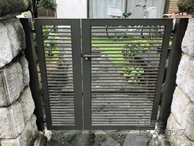 LIXIL ���N�V��(TOEX)�̃J�[�Q�[�g �A���V���C��II M�^ A�^�C�v �m�����[�� �ЊJ�� 350S �{�H��