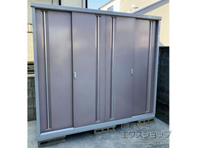 の物置・屋外倉庫 シンプリー 一般型 2160×905×1903（MJX-219EP） MJX-219EP-AR 施工例