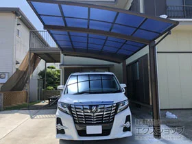 YKKAPのカーポート レイナポートグラン　積雪～20cm対応 施工例