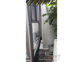 のテラス囲い・サンルーム サニージュ F型 床納まり ランマ無 積雪〜20cm対応 施工例