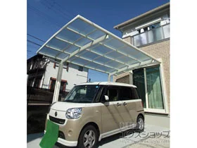 YKKAPのカーポート レイナポートグラン　積雪～20cm対応 施工例