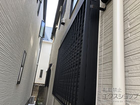 の面格子・窓格子 アルミ面格子 井桁 施工例