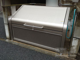 のゴミステーション ダスティンG ボックスタイプ パンチングパネルタイプ 施工例