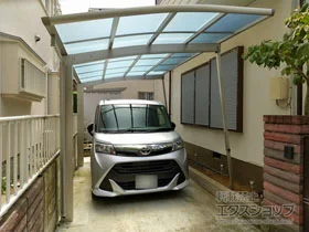 YKKAPのカーポート レイナポートグラン　積雪～20cm対応 施工例