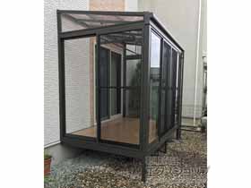 のテラス囲い・サンルーム サニージュ F型 床納まり ランマ無 積雪〜50cm対応 施工例