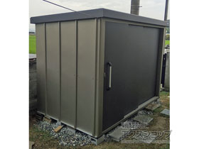 の物置・屋外倉庫 エスケーエイト SK8-130 一般型 2600×1600×1940 SK8-130-GK 施工例