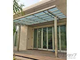 YKKAPのテラス屋根 エフルージュグランZERO テラスタイプ 積雪〜20cm対応 施工例