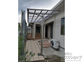 のテラス屋根 エフルージュグランZERO テラスタイプ 積雪〜20cm対応 施工例