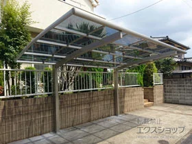 YKKAPのカーポート レイナポートグラン　積雪～20cm対応 施工例