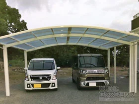 YKKAPのカーポート レイナツインポートグラン　積雪～20cm対応 施工例