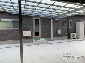 のカーポート エフルージュ ツイン FIRST 積雪〜20cm対応 施工例