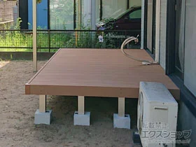 YKKAPのウッドデッキ リウッドデッキ 200 施工例