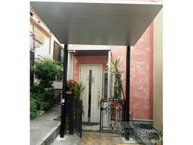 のサイクルポート・駐輪場 カーポートSCミニ 積雪20cm 施工例