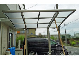 のサイクルポート・駐輪場 レイナポートグランミニ 積雪〜20cm対応 施工例