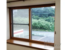 LIXIL リクシル(トステム)の内窓（二重窓・二重サッシ） インプラス ダストバリア仕様 引違い窓 2枚建 施工例