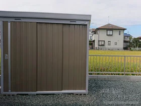 イナバの物置・収納・屋外倉庫 ネクスタ 一般型 2210×1370×2020 NXN-30S-MB 施工例