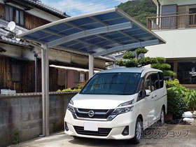 のカーポート プレシオスポート 積雪〜20cm対応 施工例