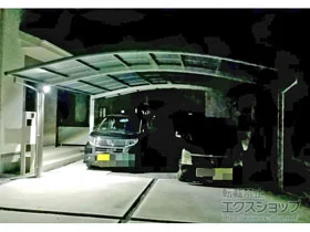 YKKAPのカーポート レイナツインポートグラン　積雪～20cm対応 施工例