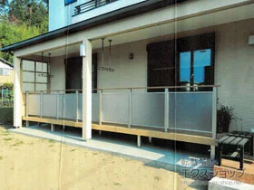 YKKAPのウッドデッキ リウッドデッキ 200 施工例