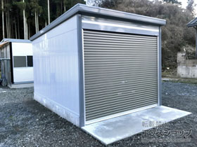 の倉庫・ガレージ ガレーディア 一般型 3130×4275×2660 ハイルーフ GRN-3142H 施工例