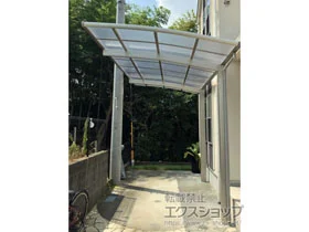YKKAPのカーポート レイナポートグラン　積雪～20cm対応 施工例