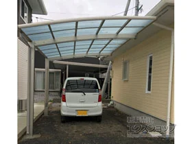 YKKAPのカーポート レイナポートグラン　積雪～20cm対応 施工例