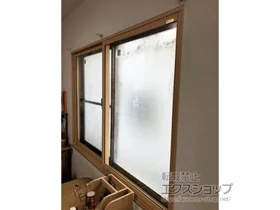 LIXIL リクシル(トステム)の内窓（二重窓・二重サッシ） インプラス ダストバリア仕様 引違い窓 2枚建 施工例