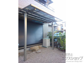 のテラス屋根 エフルージュグランZERO テラスタイプ 積雪〜20cm対応 施工例