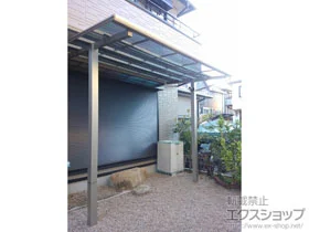 YKKAPのテラス屋根 エフルージュグランZERO テラスタイプ 積雪〜20cm対応 施工例