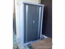 の物置・屋外倉庫 シンプリー 一般型 900×415×1603（MJX-094D-P） MJX-094D-P-PG 施工例