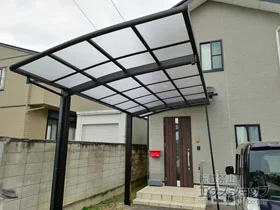 YKKAPのカーポート レイナポートグラン　積雪～20cm対応 施工例