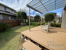 YKKAPのウッドデッキ リウッドデッキ 200 施工例