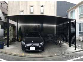 のカーポート カーポートSCワイド 施工例